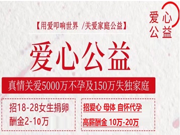 彭泽捐卵助孕生子 爱心志愿者招募